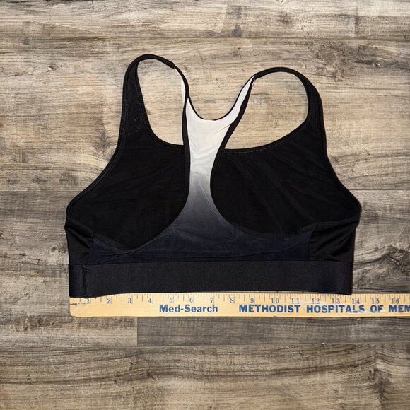 VICTORIA SPORT Size L Womens Unlined Wireless Pull On Racer Back Sports Bra - Picture 3 of 4